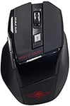 SPIRIT OF GAMER Gaming Mouse Wireless "PRO-M9" / Capteur Optique Avagon A3000 2000 DPI / 7 Boutons / Molette Multidirectionnelle, Ultra-rapide et silencieuse