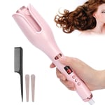 Automatic Rotating Barrel Hair Curler Rose Shape Curling Iron Wand (UK Plug BST