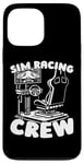 Coque pour iPhone 13 Pro Max Simulation De Course Gamer - Racer Sim Racing