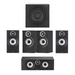 Bowers & Wilkins 607 S3 5.1 Surround Sound Speaker Package Black