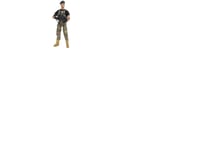 Special Forces Green Beret Action Figur 30,5Cm Med Tilbehør