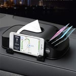 DUKAILIN Tissue Box Holder Tissue Box Holder for Car Car Model Multi Function Tissue Box Home Car with Mobile Phone Bracket