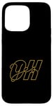 Coque pour iPhone 15 Pro Max University Varsity-Gold Oh oui ! Varsity-Gold Yellow