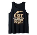 Old Western Film Fan Classic Cowboy Culture and Wild West Tank Top