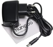 Chargeur Compatible Wiko Power U30, View 5, View 5 Plus Câble De Charge Usb Type-C Câble 2a Avec Chiffon De Nettoyage D'écran Mungoo