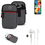 Belt bag + headphones for Google Pixel 5a Phone case