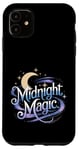 Coque pour iPhone 11 Midnight Magic, bonne année 2025