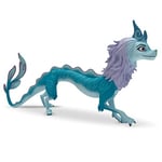Bullyland 11502 - Figurine de jeu Dragon d'eau Sisu de Walt Disney Raya et le dernier dragon, 23 cm env., fidèle au détail, idéale comme figurine de gâteau et petit cadeau pour les enfants