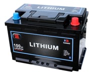 SBL 100Ah 12V Lithiumbatteri Bluetooth 28L