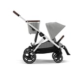 Cybex - Poussette évolutive Gazelle S 2 - Silver / Stone Grey