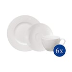 vivo - Villeroy & Boch Group Basic White Coffee Set, 18 Pieces EC