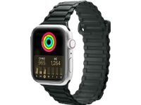 Dux Ducis Armband (Armor Version) Apple Watch Ultra, SE, 9, 8, 7, 6, 5, 4, 3, 2, 1 (49, 45, 44, 42 mm) magnetiskt silikonarmband grönt