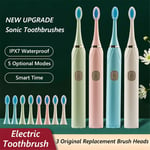 Battery Powered Mouth Cleaning Electric Toothbrush Sonic Toothbrushes Automatic