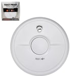 FireAngel Optical Smoke Detection Alarm Toast Proof 9V Battery 85dB  sb1-r esd