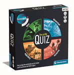 Clementoni Galileo Games – Le Grand Quiz, Jeu de société avec Questions de Connaissances, Jeu de Quiz sur la géographie, l'histoire, Les Sciences et la Technologie, Jeu Familial pour Enfants à partir