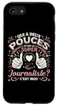 Coque pour iPhone SE (2020) / 7 / 8 Une Super Journaliste Cadeau Pour Journaliste Journalisme