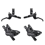 SHIMANO Deore M6120 Frein à Disque VR & Hr Set BL-M6100 & BR-M6120 4-Kolben Set