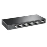 TP-LINK 48-Port 10/100 Unmanaged Rackmount Switch, Steel Case - (TL-SF1048)