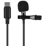 Professionel Lavalier Mikrofon til Smartphones - USB-C stik