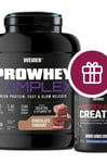 Weider - Pro Whey Complex + Micronized Creatine, Chocolate Fondant  - 1200g + 70g