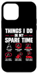 iPhone 12 mini Gamers Things I Do In My Spare Time play video games gaming Case