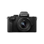 Panasonic Lumix DC-G100DKEBK Micro Four-Thirds Mirrorless Camera with Lumix G Vario 12-32mm F3.5-5.6 Lens, 20.3MP, 4K 30p & FHD 60 Video, Vlogging Camera, Free-Angle Monitor, USB-C Charging, Black