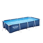 Bestway Steel Pro Kit Piscine Hors Sol Rectangulaire 4,00 m X 2,11 m X 81 cm