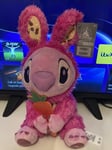 Disney Lilo & Stitch Angel Holding A Carrot Easter Plush Soft Toy 14" 2024