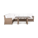 Loungegrupp Comfort Garden James Sand Aintwood