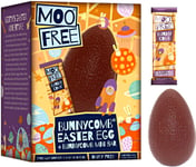 Her Flavour Moo Free Easter Egg Chocolate Bunnycomb Vegan with...