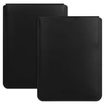 HoYiXi Housse Universelle pour 6,8 Pouces Kobo/Voyaga/Pocketbook/Sony/Tolino E-Book Reader Compatible 7" Kindle Paperwhite 2024/6.8" Paperwhite/Signature Edition 2021 Sleeve Case Étui - Noir