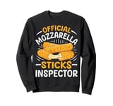 Mozzarella Stick Cheese Design for a Mozzarella stick lover Sweatshirt