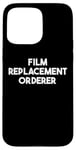 iPhone 15 Pro Max Film Replacement Orderer Case