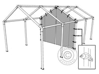 Skillevegg m/glidelås 8m (2,6) til partytelt SEMI PRO
