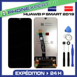 ECRAN LCD + VITRE TACTILE ASSEMBLÉS HUAWEI P SMART 2019 NOIR