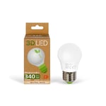 Ampoule LED Globe 4 W E27 forme globe blanc neutre