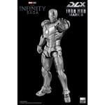 Marvel Infinity Saga Dlx Figurine 1/12 Iron Man Mark 2 17 CM THREEZERO