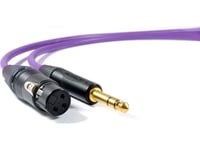 Melodika Jack 6,3Mm - Xlr-Kabel 8M Lilla