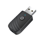 Bluetooth USB-adapter, 5.0 trådlös 3-i-1 USB-sändare