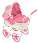 Saica Chariot de poupée Classique Poussette Reborn Rose