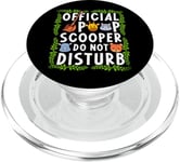 Official Poop Scooper - Do Not Disturb Zookeeper PopSockets PopGrip pour MagSafe