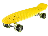 Ridge Retro 27 Skateboard complet Jaune/Vert Transparent 27'' x 7,5'' - 69 cm