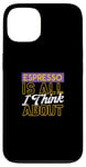 Coque pour iPhone 13 Espresso Boire Caféine Lover Barista Espresso Making