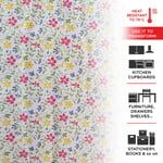 Adhesive Film for Furniture Effect Little Flowers 45 CM X 10 MT