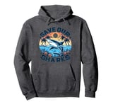 Protect The Shark save the ocean save ocean animals retro Pullover Hoodie