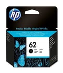 Genuine HP 62 Ink Cartridge Black Fits for HP Envy 5640 (C2P04AE) Box Lot