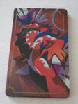 STEELBOOK  POKEMON ECARLATE / SCARLET     -- SWITCH  -- SANS JEU / NO GAME