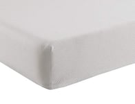 Starlight Beds Starlight Beds-80x200 Mattress. 6 Inch Deep with Removable Cover, Memory Foam, White, 80cm x 200cm