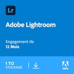 Adobe Lightroom - 1 To - Renouvellement 1 an