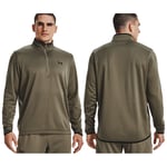 Under Armour Mens AF Fleece Half Zip Golf Top Lightweight Breathable